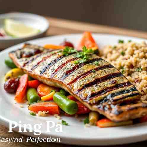 Grilled Fish Meal Prep - Ping Pa Perfection - Easy & Delicious